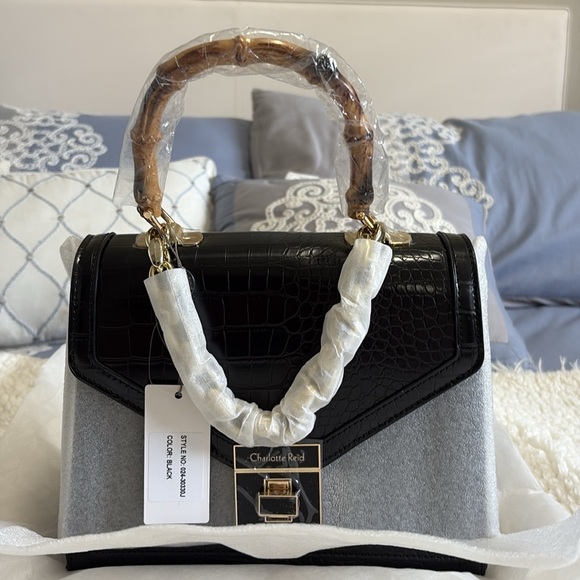 Charlotte Reid Black Handbag - Picture 3 of 14